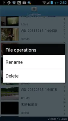 HD Video Player android App screenshot 0